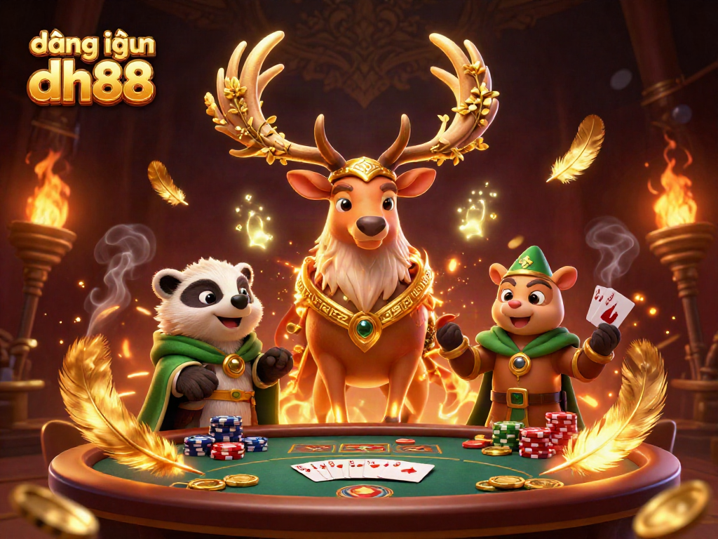 Engage with exciting poker action and stylish branding in đăng nhập dh88.