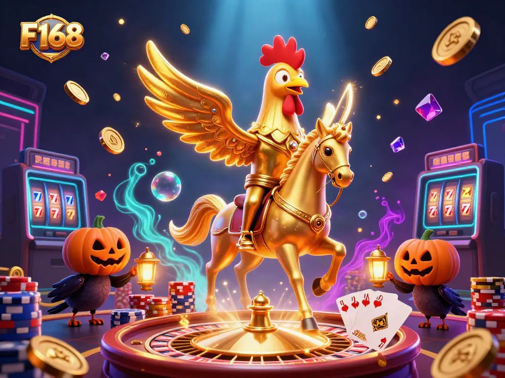 Win big at F168 with vibrant slots and exciting roulette in a dynamic casino scene.