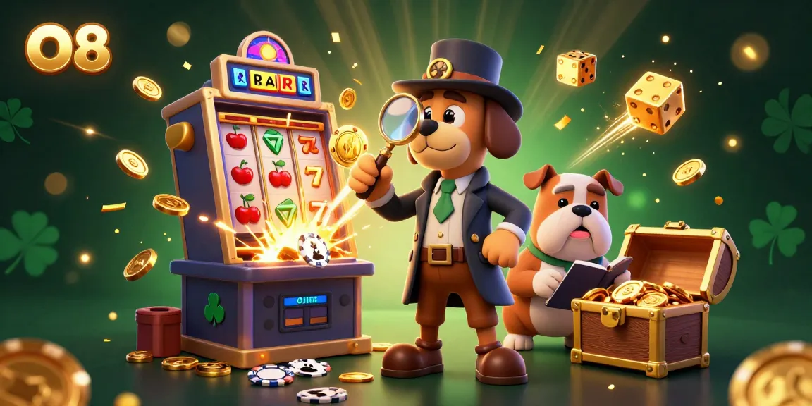 Experience O8's thrilling gaming excitement with a dynamic detective theme revealing treasure clues!