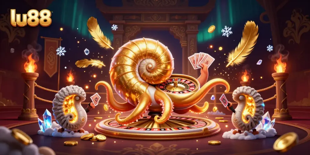 Experience thrilling gameplay at lu88 with vibrant casino elements and enchanting characters.