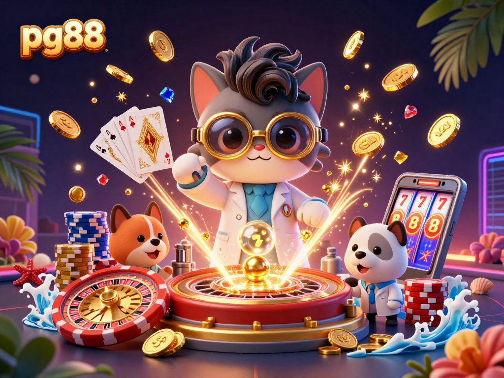 Experience thrilling gameplay at pg88 with exciting games, spinning roulettes, and golden treasures!