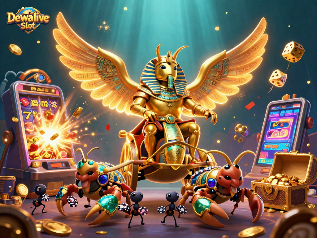 Engage with Dewalive Slot's vibrant 3D casino world filled with jackpots and rewards.