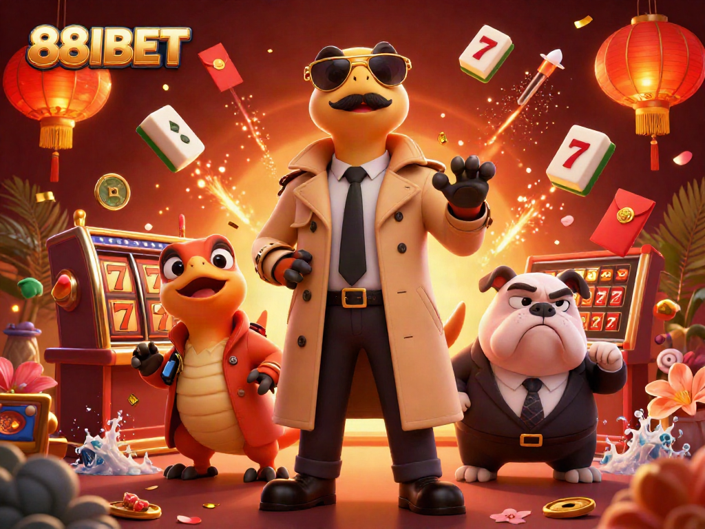 Try out the exciting games available on 88IBET, where cartoon raptors sneak into a VIP lounge.