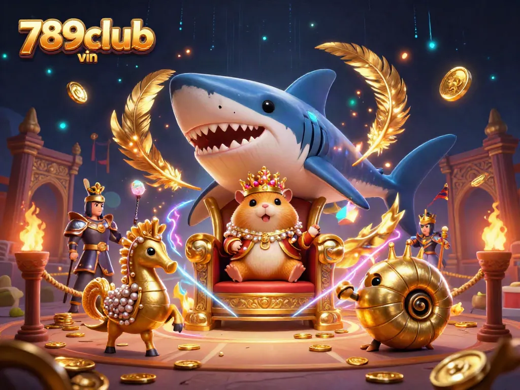 Engage in thrilling gameplay with 789club vin, featuring a vibrant casino scene and rich characters in action.