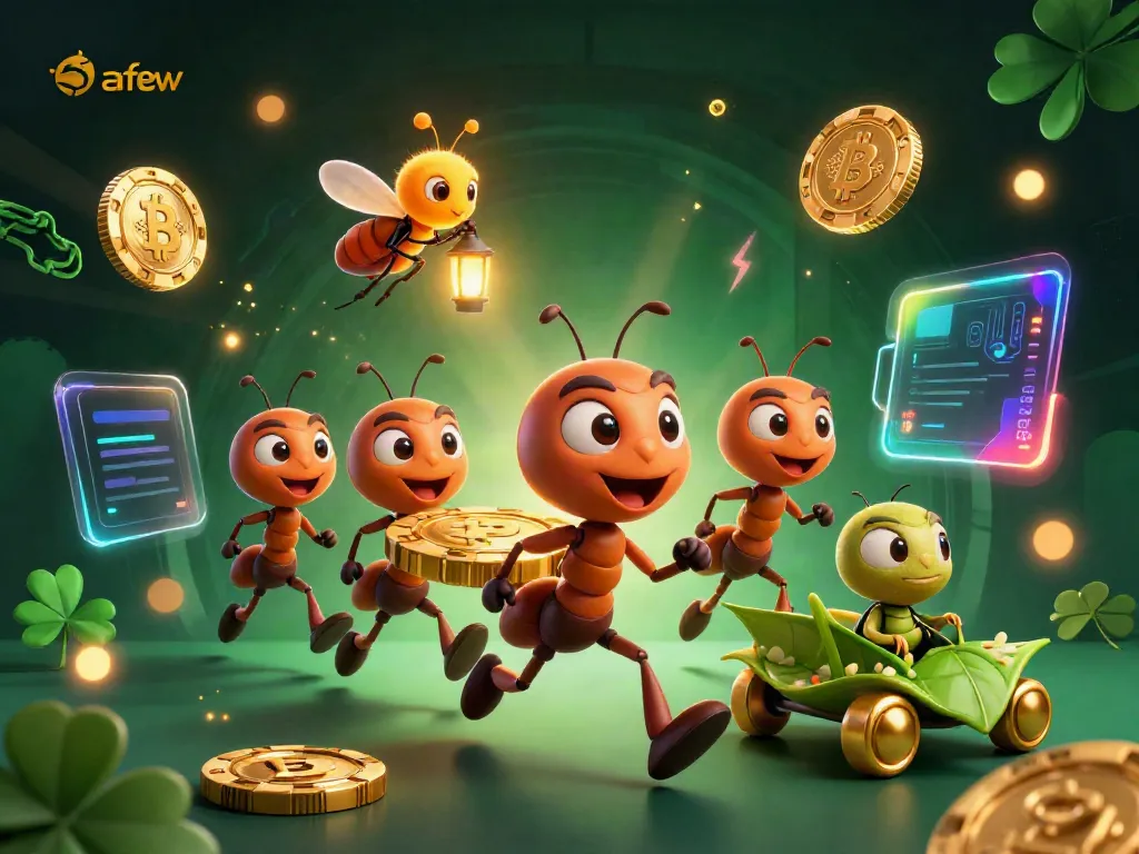 Join the safew team of ants as they safely transport a giant poker chip in a colorful 3D casino heist scene.