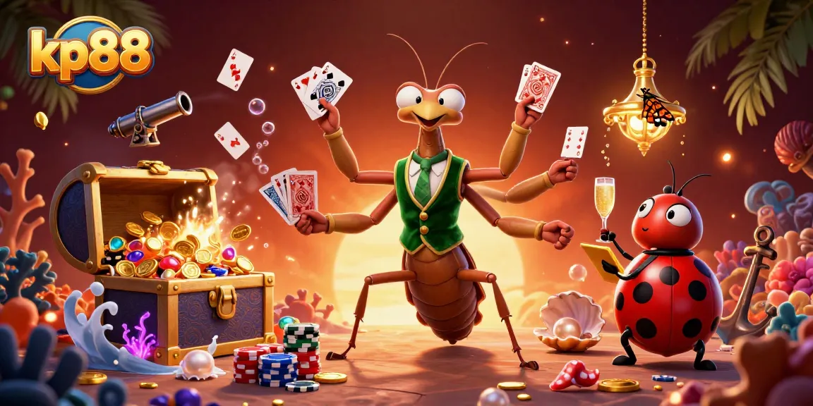 Engage with kp88's thrilling atmosphere featuring dynamic characters and vivid casino elements.