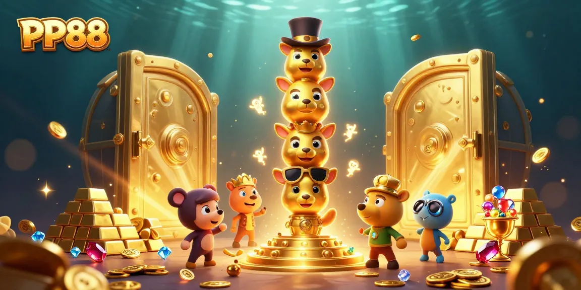 Experience exciting gameplay with PP88 through vibrant treasures and mystical totemic characters.