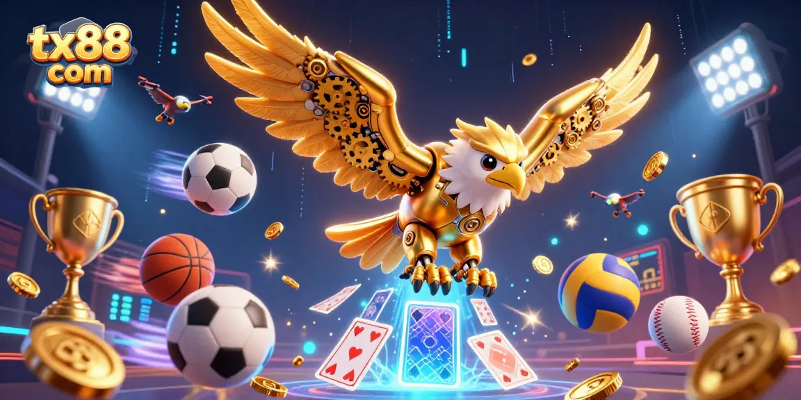 Place bets at tx88 com and win big with a vibrant casino experience featuring animated 3D elements.
