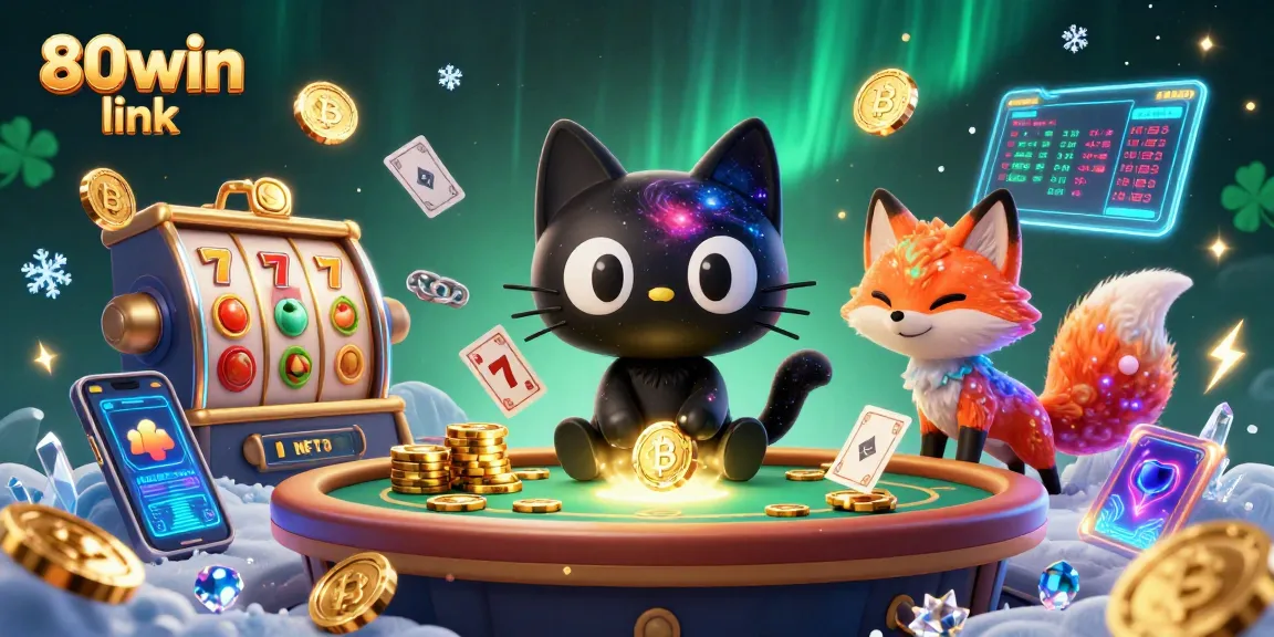 Experience the thrill of the casino with the 80win link, featuring vibrant characters and dynamic gaming elements.