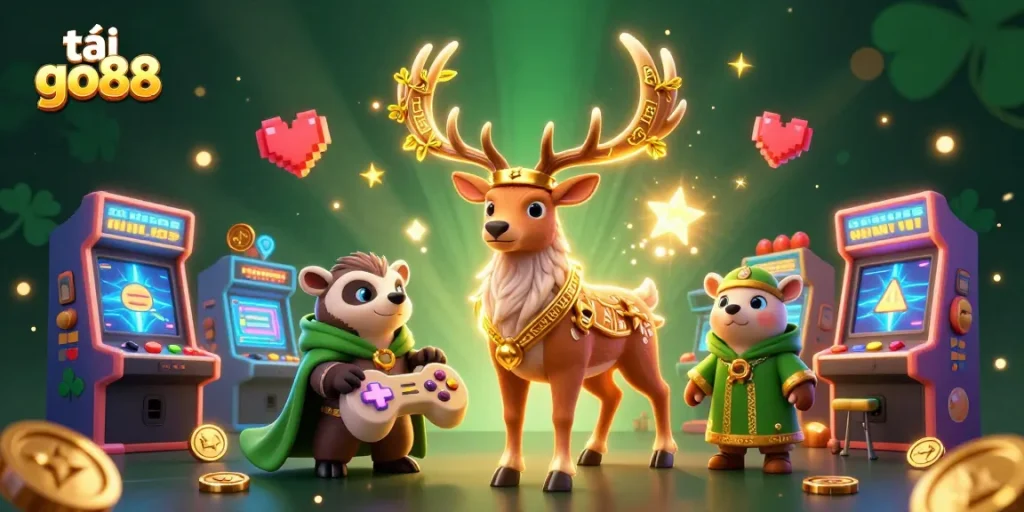 Join the fun and win big while tải go88 at this vibrant 3D casino scene.