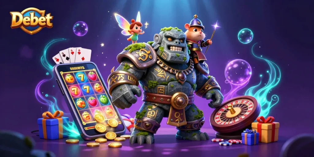 Engage with thrilling casino adventures at Debet with magical characters and vibrant gaming elements.