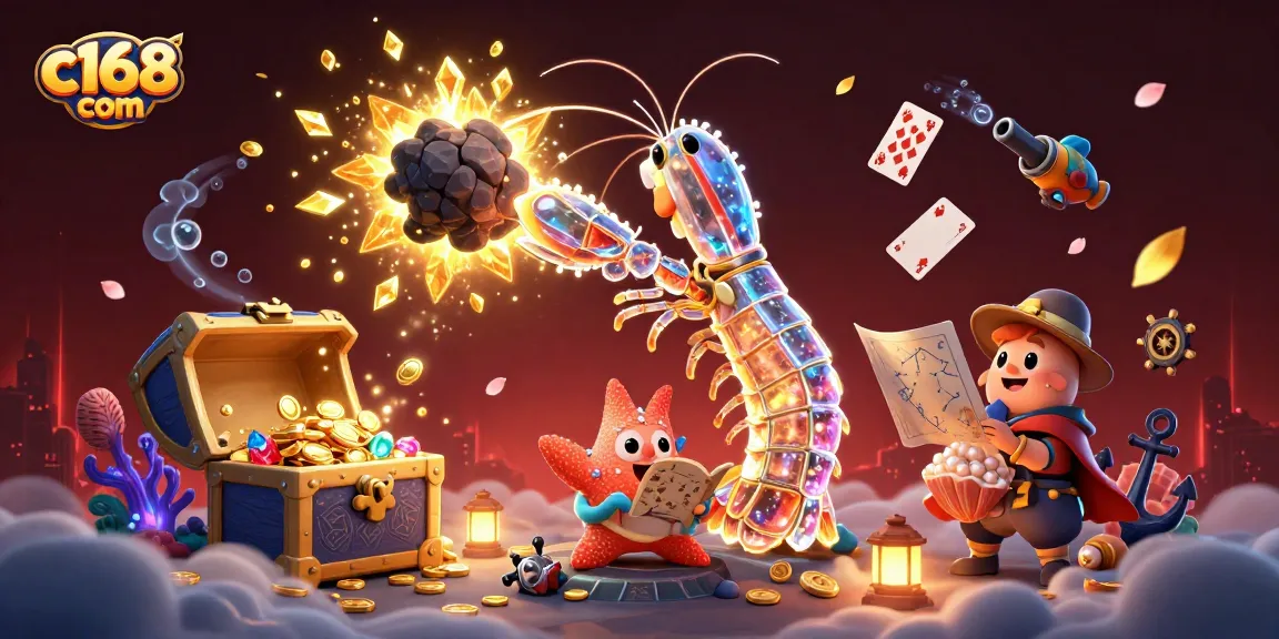 Experience thrilling gaming with C168 com in a rich underwater adventure full of gems and gold.