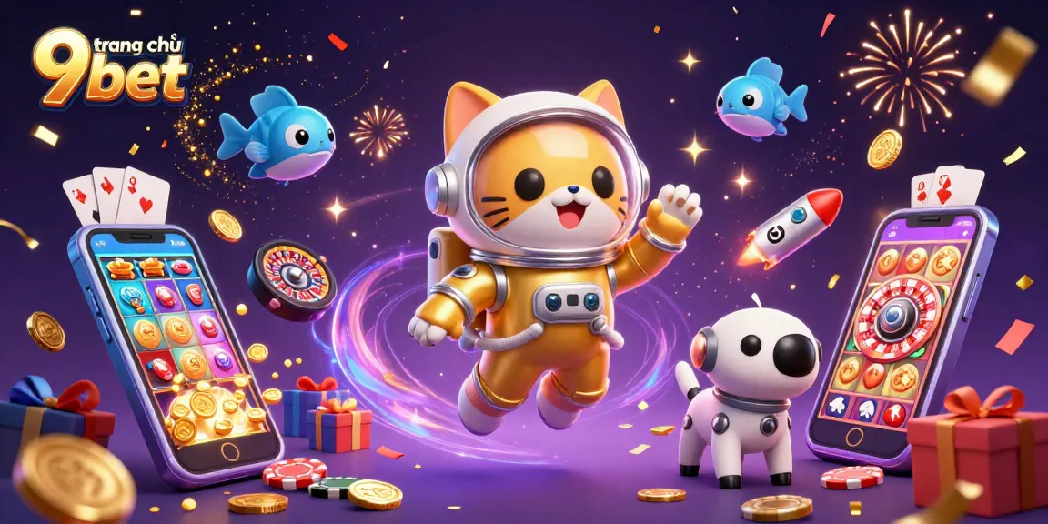 Experience thrilling gameplay at trang chủ 9bet with vibrant characters and casino elements.