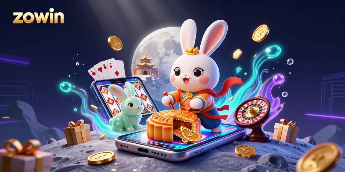 Zowin players enjoy the thrill of online gaming with a vibrant casino-scape featuring interactive elements.