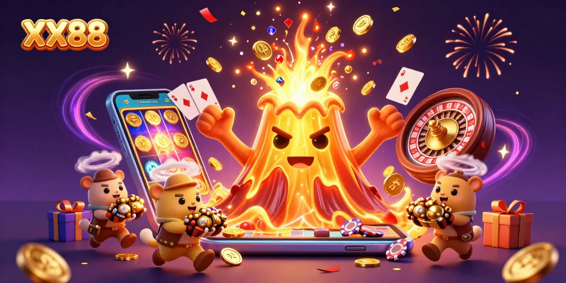 Play exciting games at XX88 with treasure-filled adventures and vibrant animations.