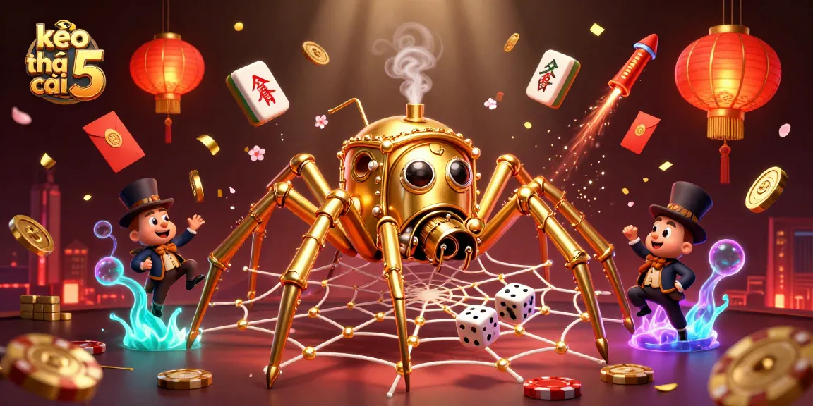 Engage with kèo nhà cái 5 in an exhilarating 3D casino scene of strategy and excitement.