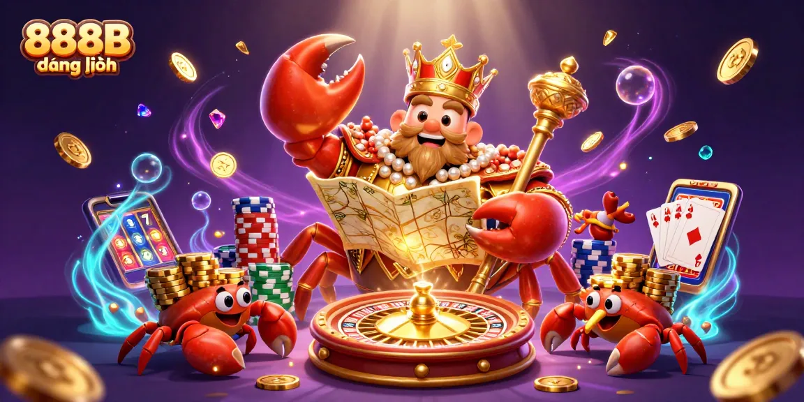 Experience 888B đăng nhập with excitement and treasures amidst a vibrant casino world.