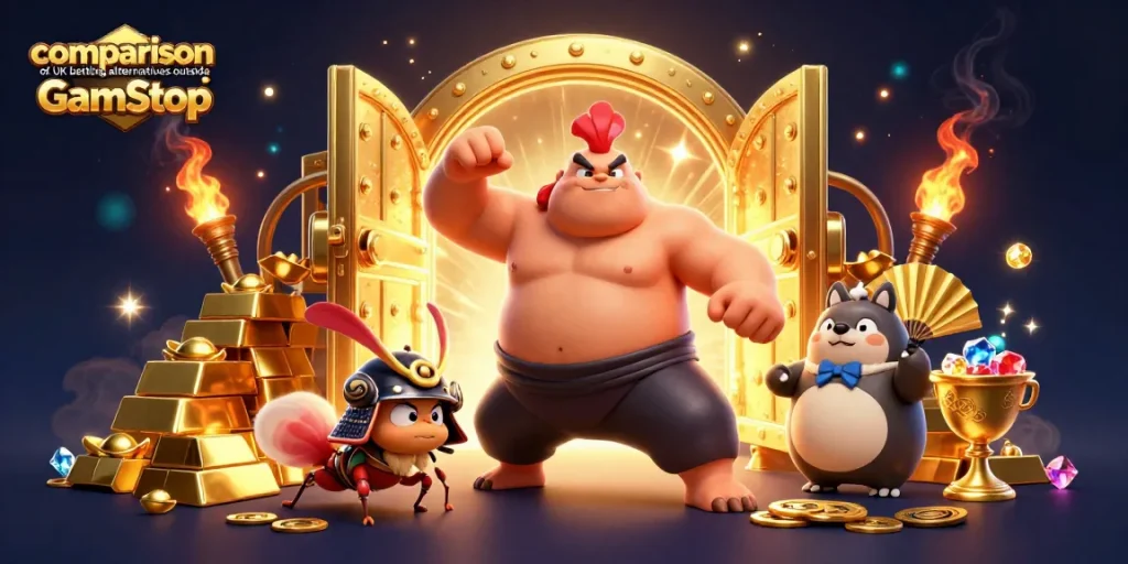 Engage with a comparison of UK betting alternatives outside GamStop in this dynamic casino scene