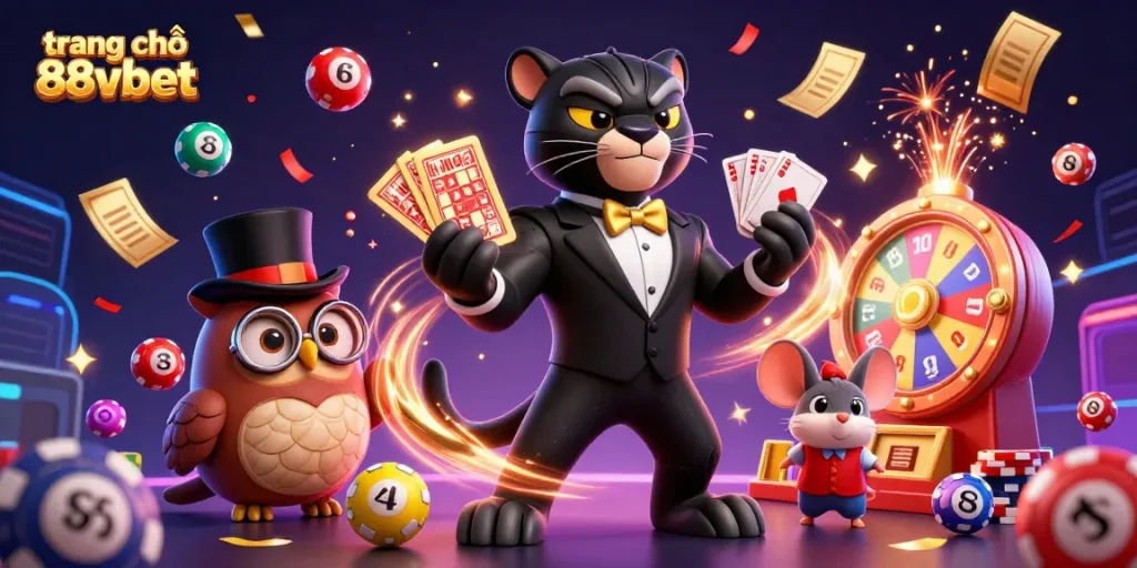 Experience thrilling games at trang chủ 88vbet with our stylish 3D casino characters and vibrant lottery elements.