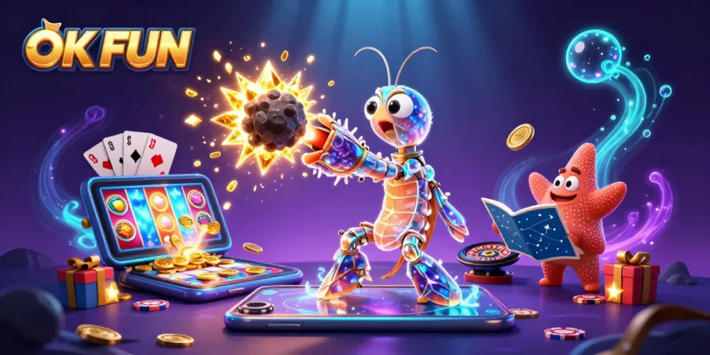 Experience winning strategies at OK FUN with vibrant slots and dynamic gaming adventures.