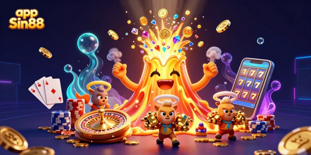 Win big with the app Sin88 in this thrilling 3D casino adventure filled with treasures.
